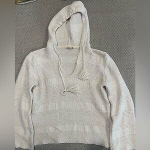 Faherty Poppy Sweater Hoodie Small